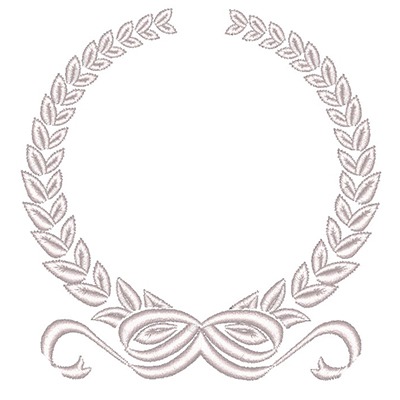 Matriz de matriz Matriz De Bordado Moldura Provençal 10 Cm